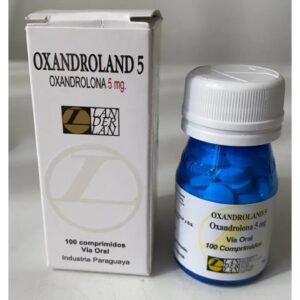 Oxandrolona 5MG - 100 Comprimidos - Landerlan