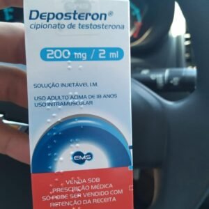 DEPOSTERON 2ML - 200MG/ML – 03 AMPOLAS DE 2ML – INJETÁVEL – EMS