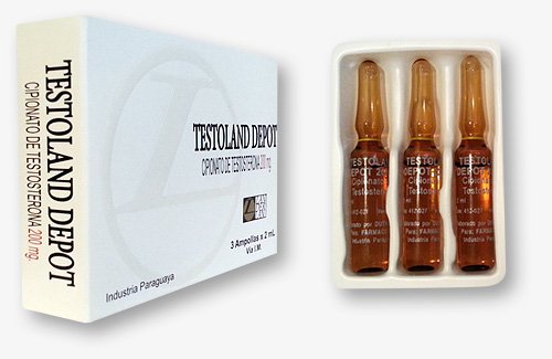 testolândia Deposteron (Cipionato de Testosterona) 3x 2ml 200MG/ML – Landerlan