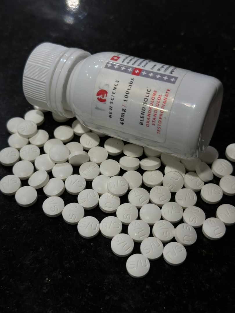 mistura BLEND BOLIC 40MG - 100 Comprimidos - 3X1 OXAN+STANO+TESTO/100CP (definição e ganhos secos)