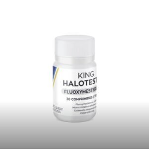 Halotestin 10MG - 30 Comprimidos - king Pharma