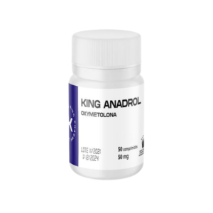 Anadrol RX - 50MG - 50 Comprimidos - king Pharma
