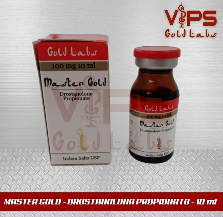 MASTERON 10 ML 100 MG OURO Masteron 10ML - 100MG/ML - Gold Labs