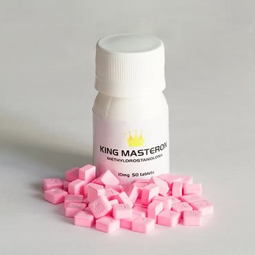 rei masterol Masteron Oral - 10MG - 50 Comprimidos - King Pharma