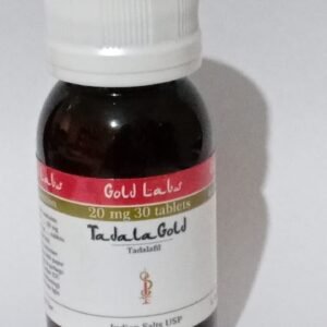 Tadalafila 20MG - 30 Comprimidos- Gold Labs