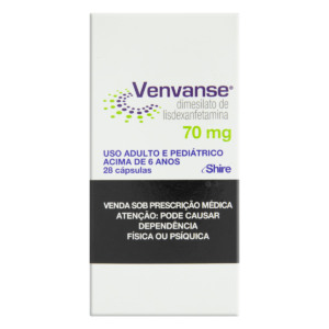 Venvanse 70MG - 28 Comprimidos