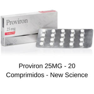 Proviron - 25MG - 20 Comprimidos - Nova Ciência