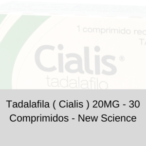 Tadalafila (cialis) - 20MG - 30 Comprimidos - New Science